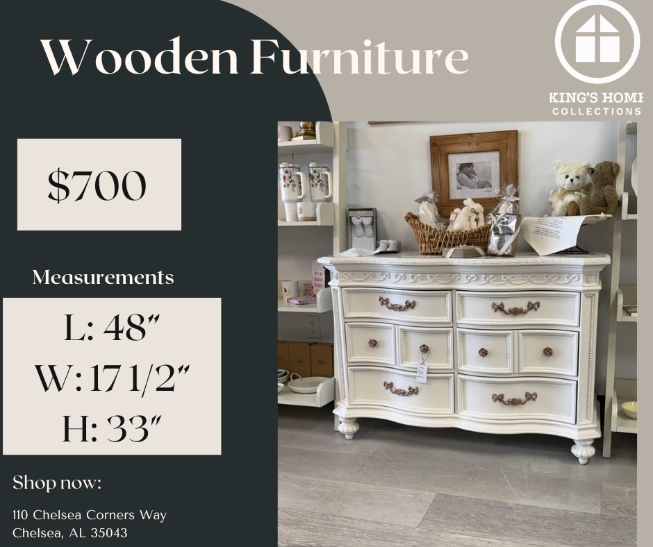 refurbished dresser French Provincial LAVO Is Going All-White Size-M/L Intricate carved details S:M Chalk paint