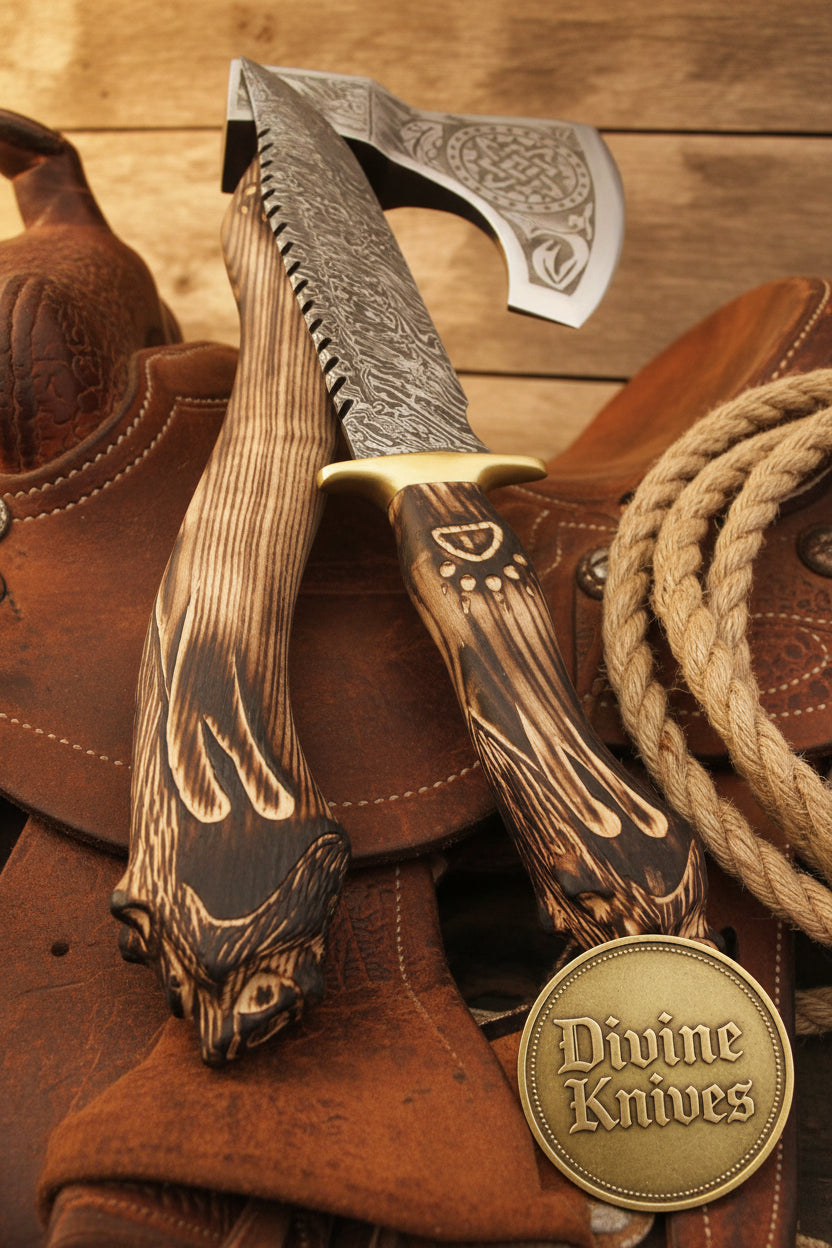 Meet Divine Knives: Handmade Damascus Knives for Kitchen, Field, and Collection