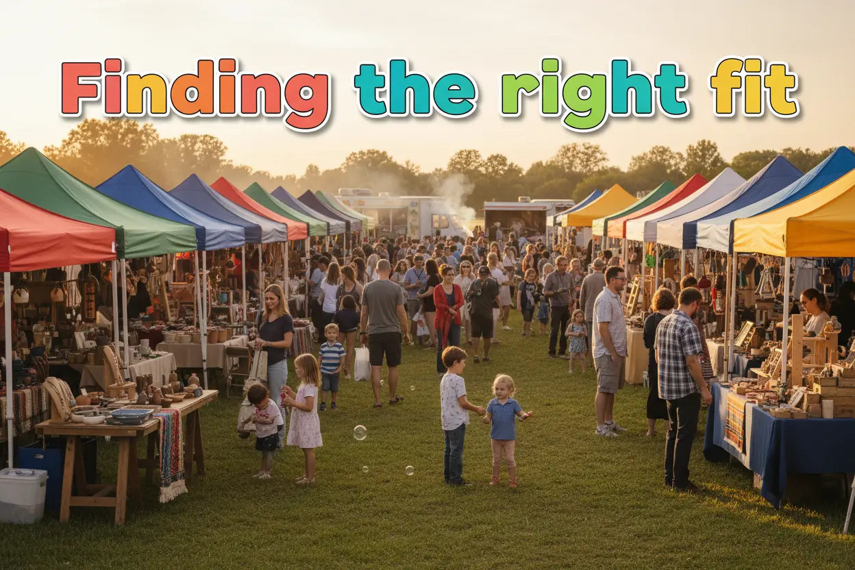 How to Pick the Right Vendor Market for Your Handmade Goods