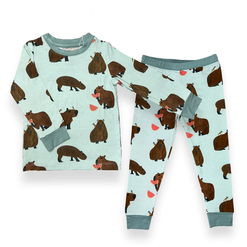 Welcome Jungle Jams: Capybara, Axolotl, and Red Panda Pajamas Have Arrived