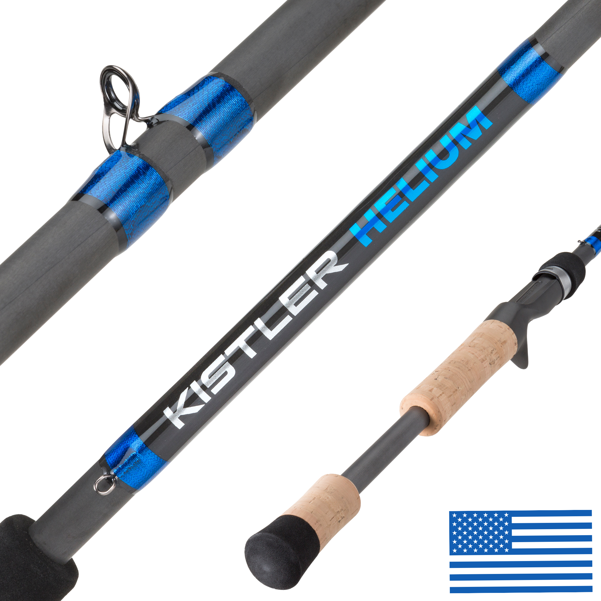 KISTLER Fishing handmade fishing rod built in Magnolia Texas