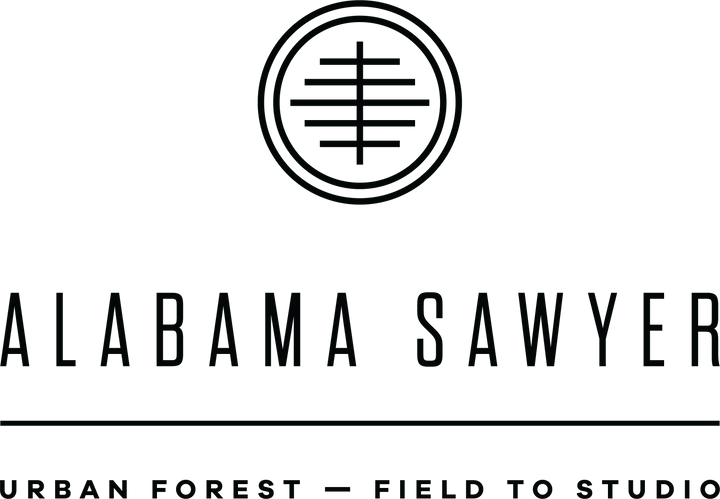 Alabama Sawyer official logo, Urban Forest Field to Studio