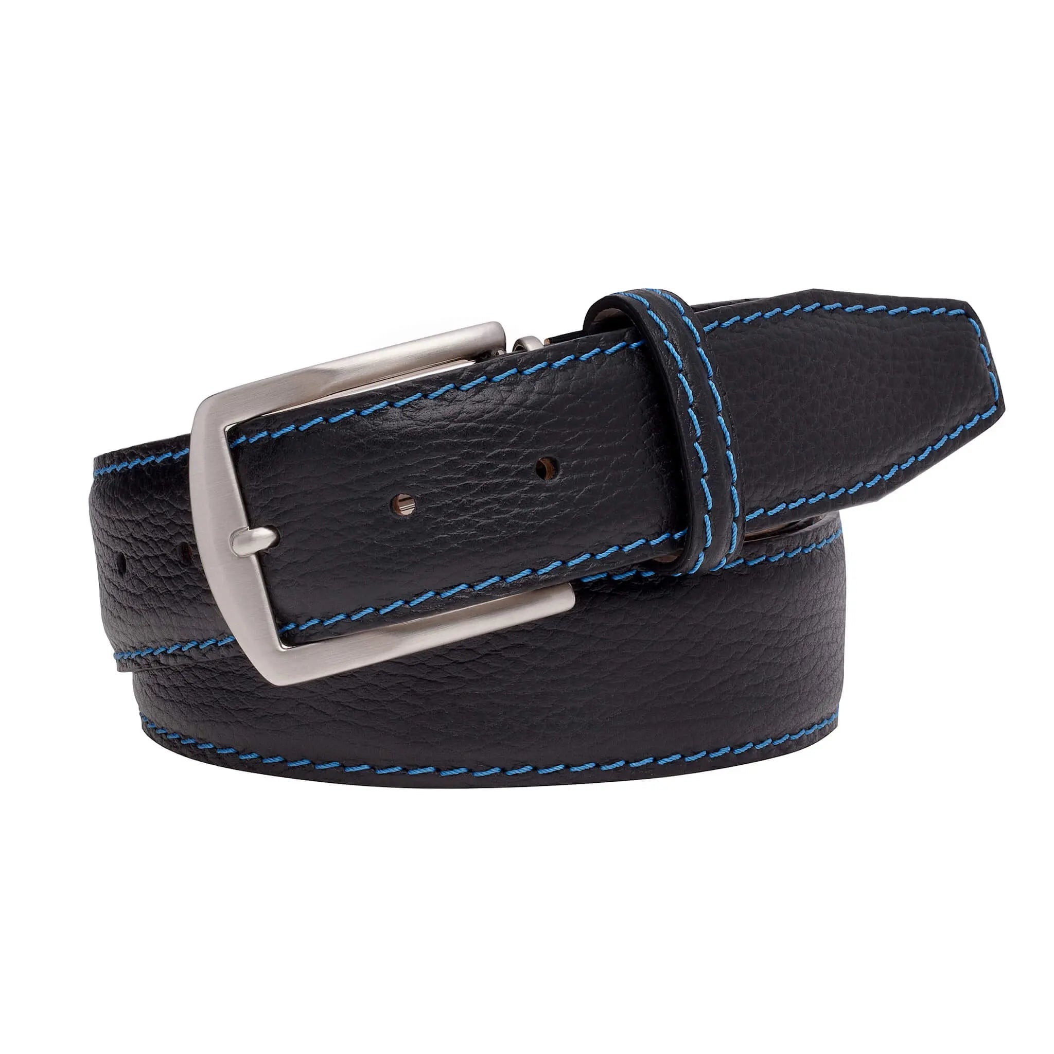 Roger Ximenez custom full grain leather belts handmade in Miami