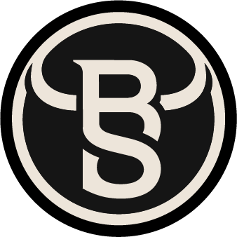 Bull Sheath Leather official logo for handmade leather wallets and goods from Mansfield, Texas