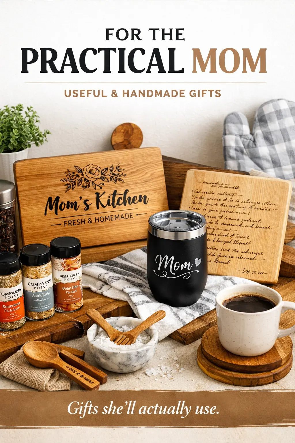 Useful handmade gifts for mom