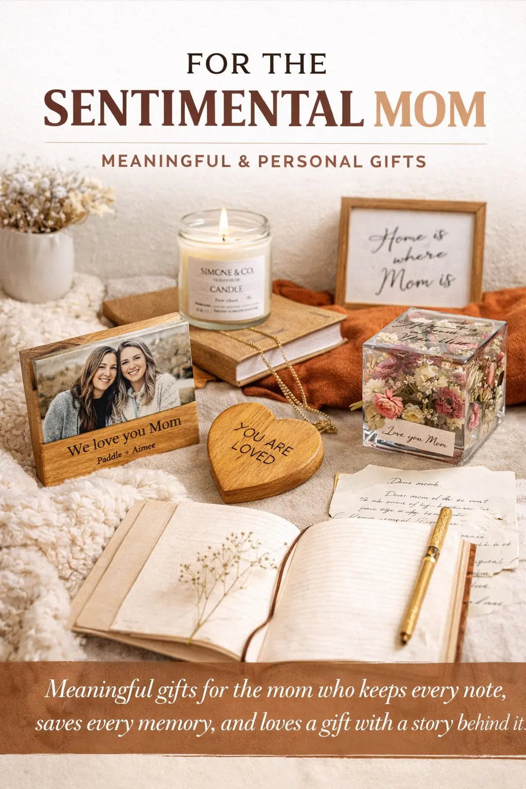 Sentimental gifts for the thoughtful mom