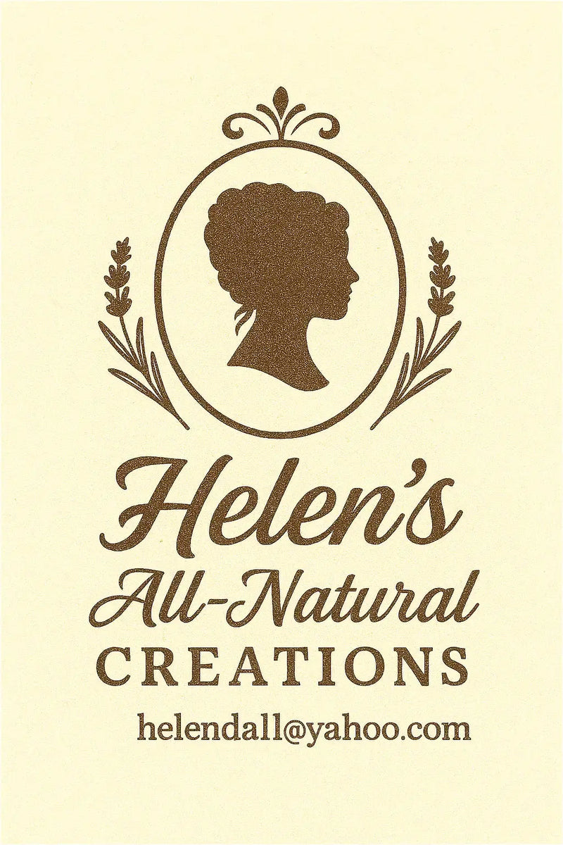 Helen’s All Natural Creations handmade lotion bars lip balm laundry powder and natural self care gifts