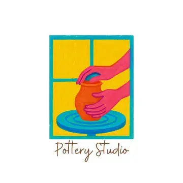 Pottery classes at The Wheel in the Window studio in Hattiesburg, Mississippi