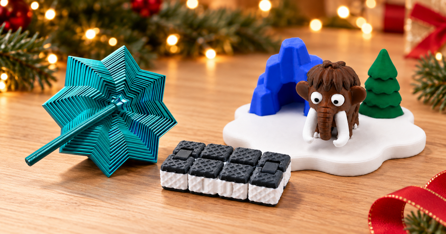 Christmas Toys & 3D-Printed Gifts