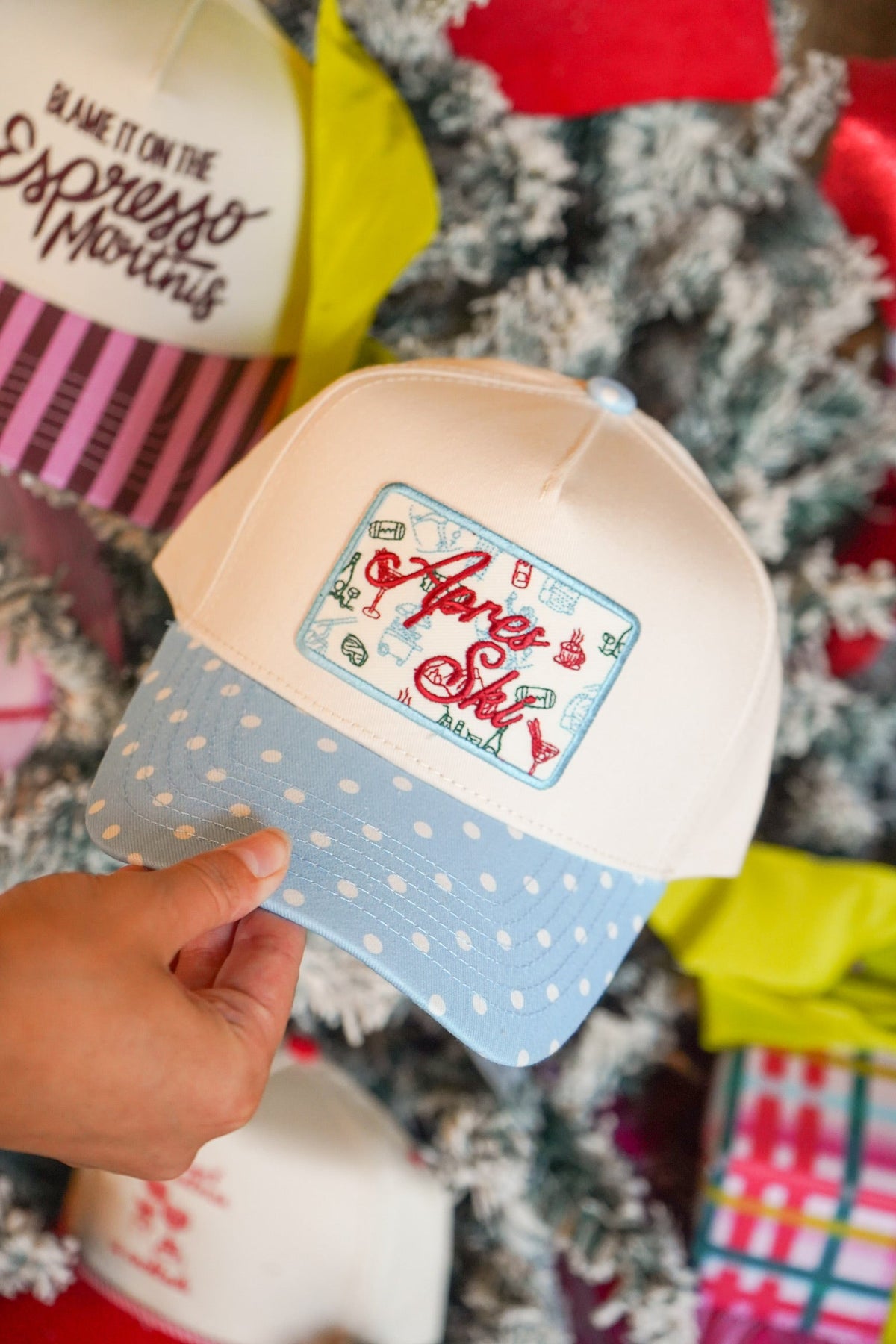Apres Ski Trucker Hat by KenzKustomz, view 3
