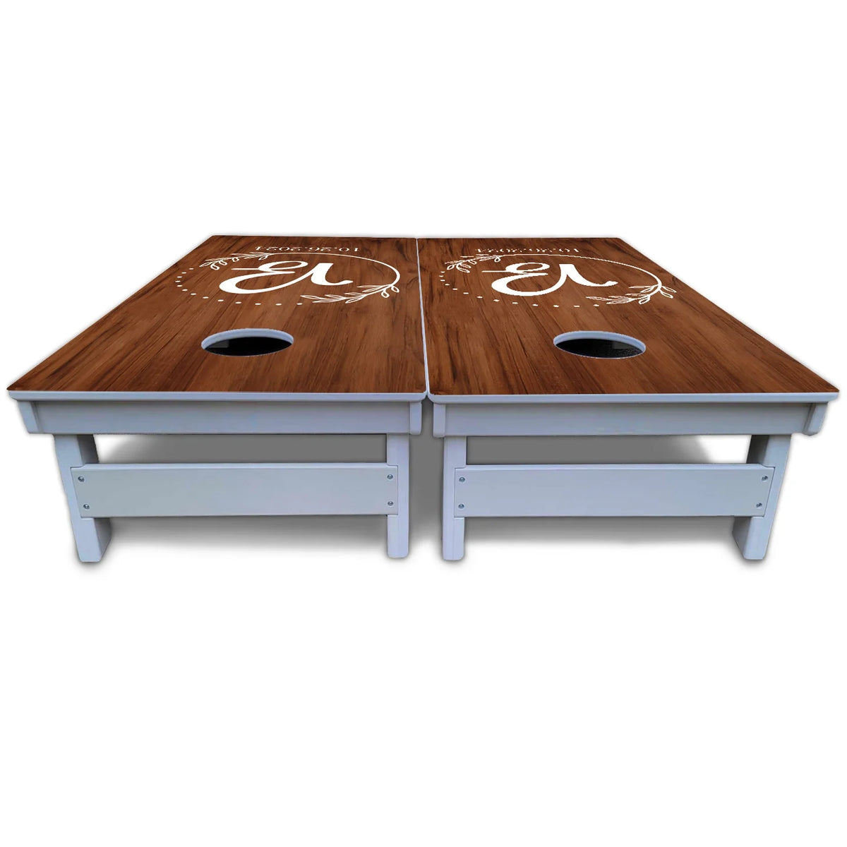 Laurel Wreath Cornhole Boards - All Weather Series