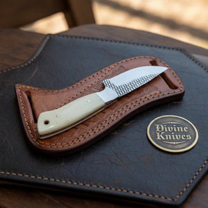 Bone Western Rasp Cowboy Knife with Rasp product detail, view 5