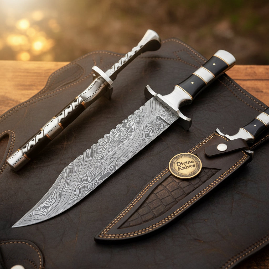 Wrapped and Bolstered Handle Dagger Duo Set