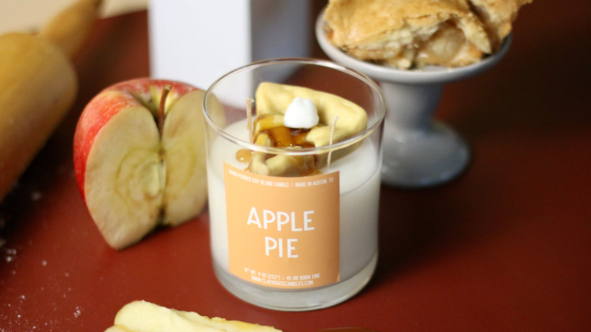 Apple Pie Container Candle by Clay House Candles