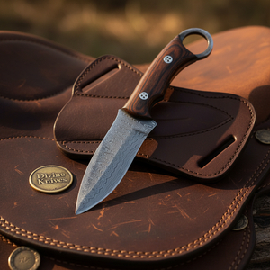 Rosewood Handle EDC Hunting Knife for product detail, view 2