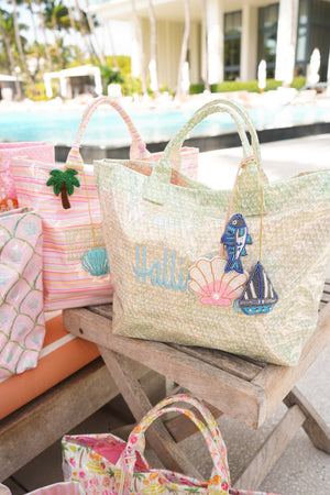 Cabana Clear Coat Tote
