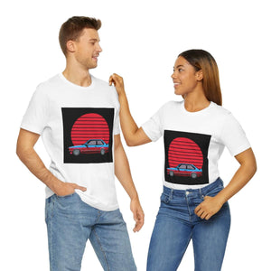 vintage style e30 2 door tshirt