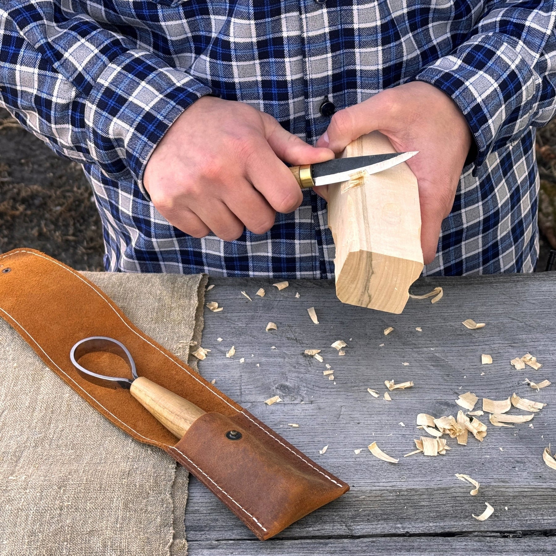 1 Pocket Leather Tool Case