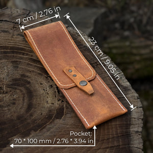 1 Pocket Leather Tool Case