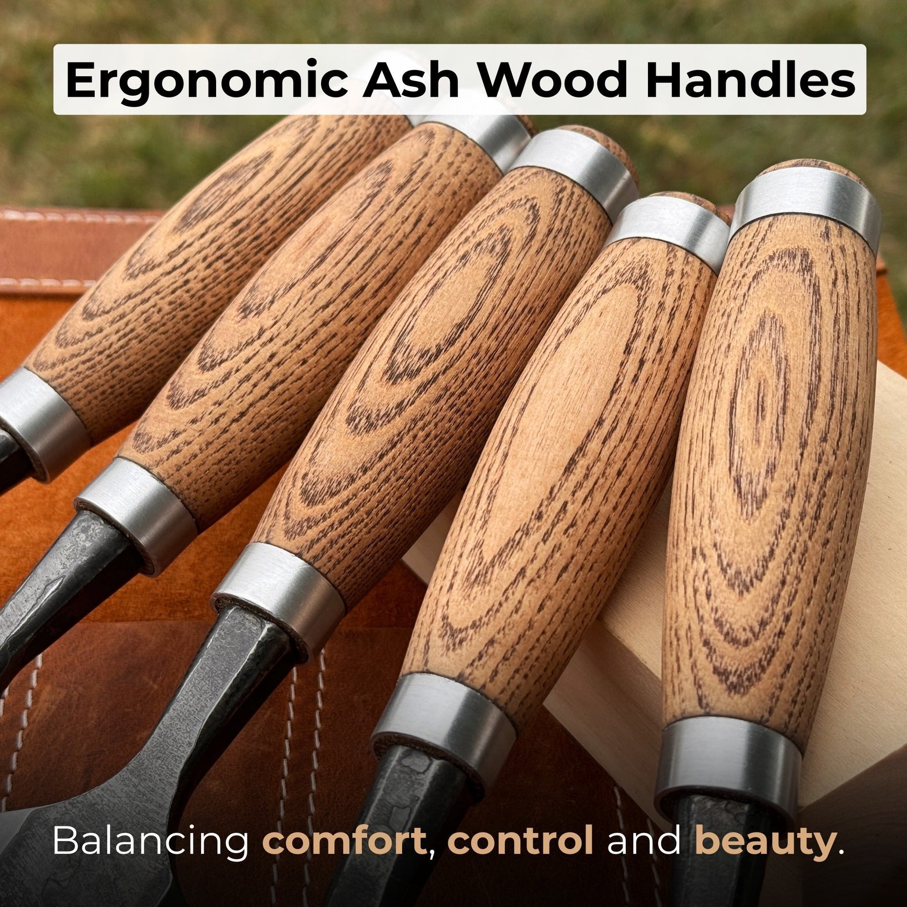 10-Piece Wood Carving Chisel Set