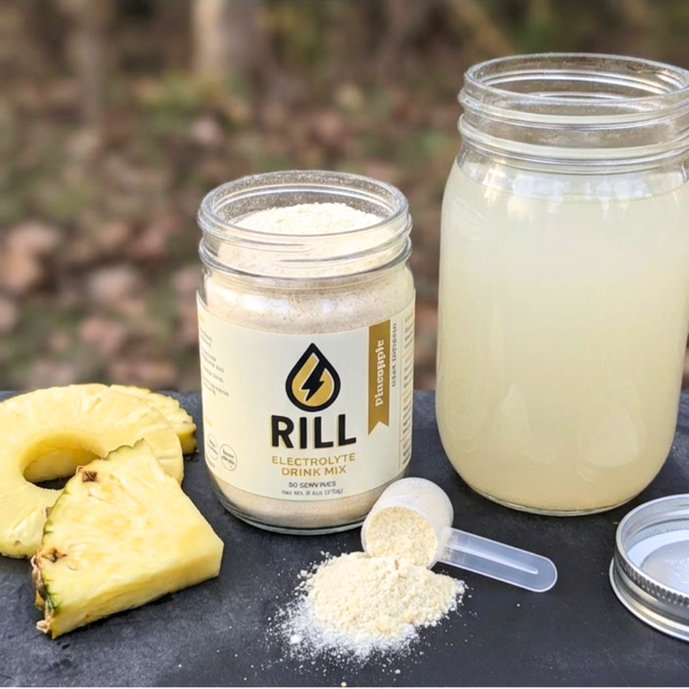 Pineapple Rill - Clean Hydration Drink Mix, 30 Serving Bulk Jar