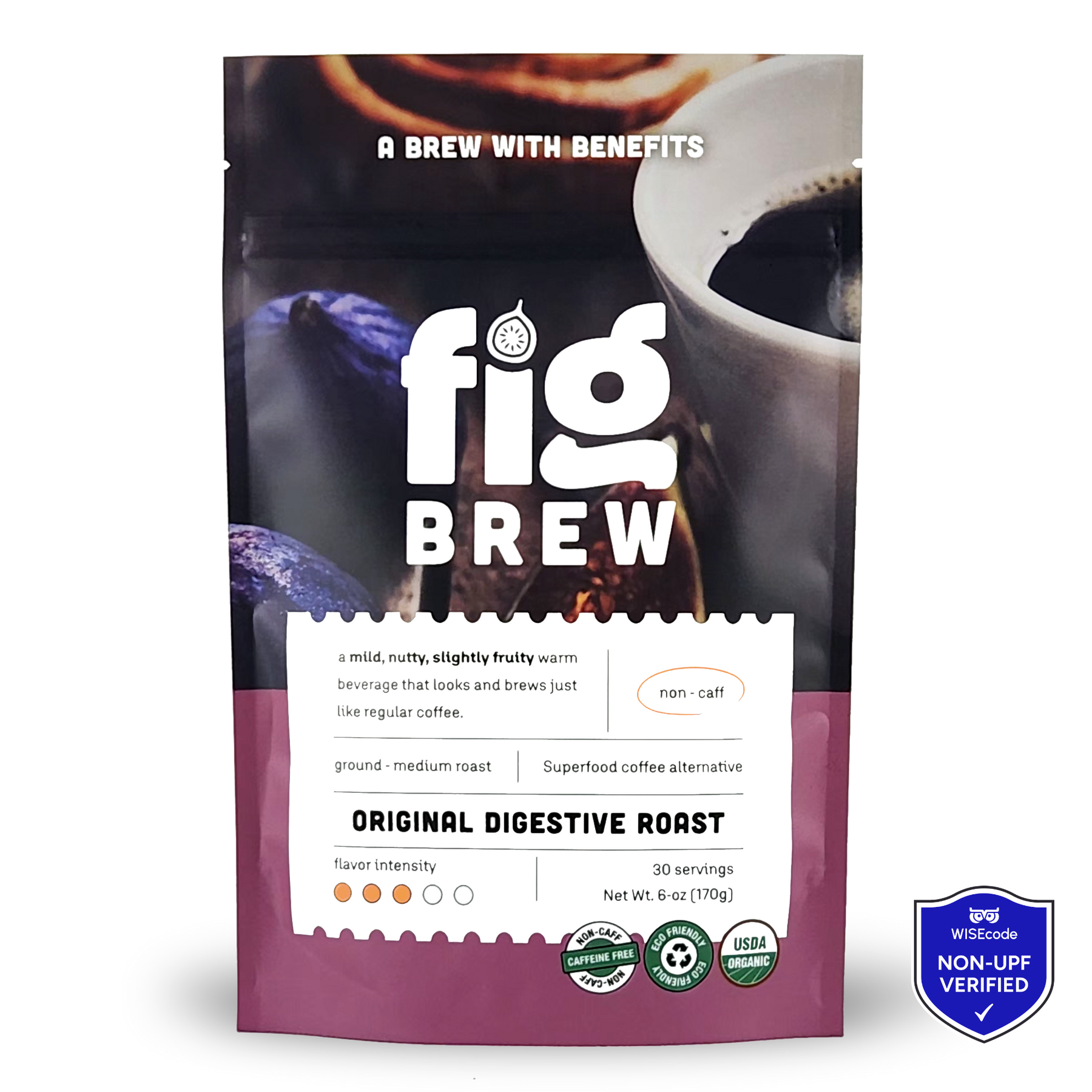 Original Digestive Roast 30 Serving Bag by FigBrewLLC