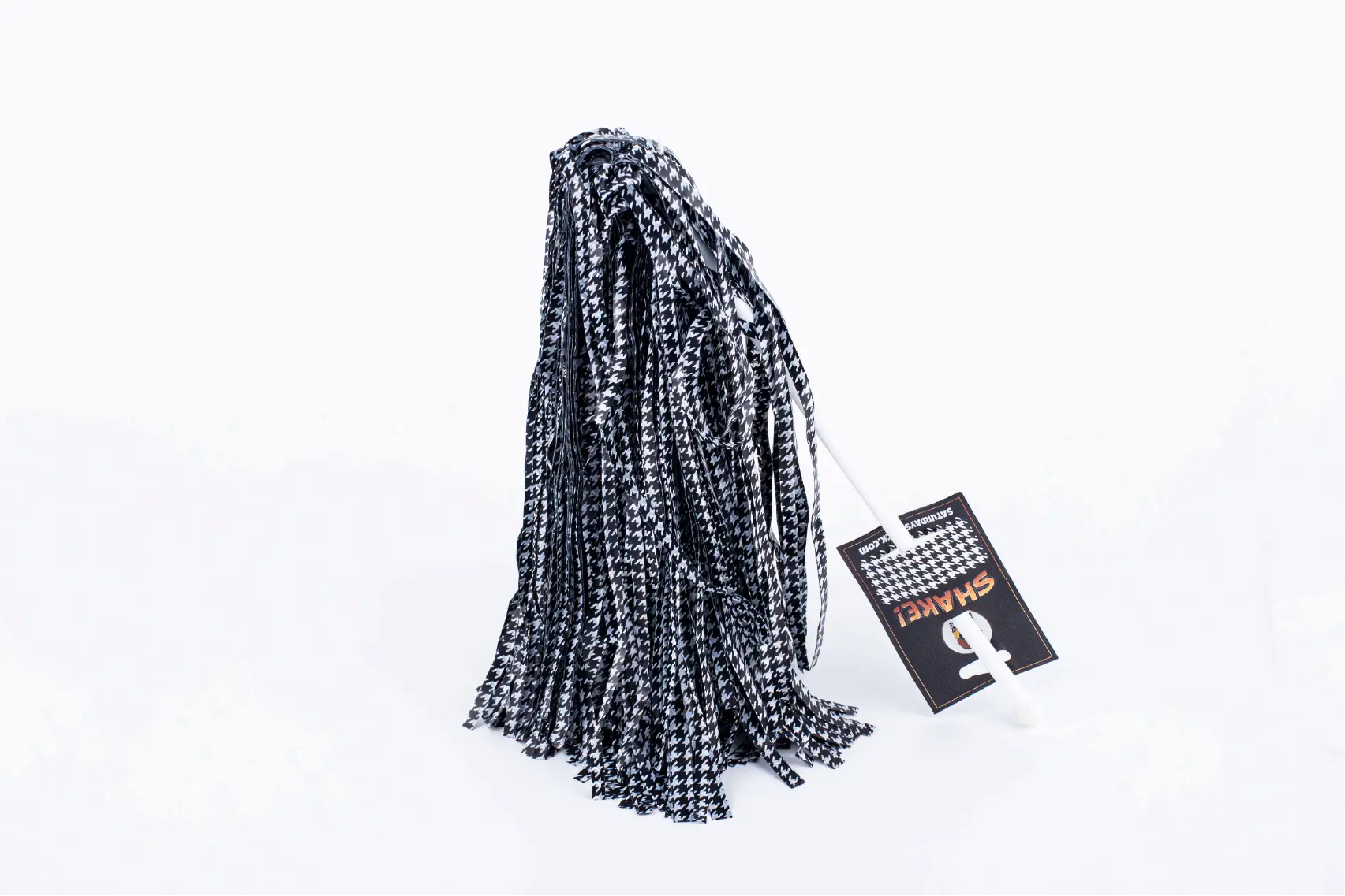 12 count houndstooth pom-pom shakers for Alabama fans