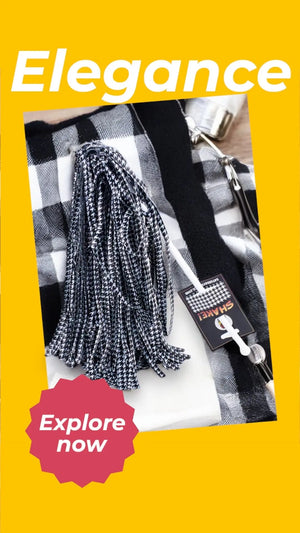 12 count houndstooth Alabama game day shakers