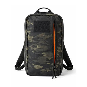 12 Hour Plus Backpack 500D by Recycled Firefighter, handmade leather goods main product photo
