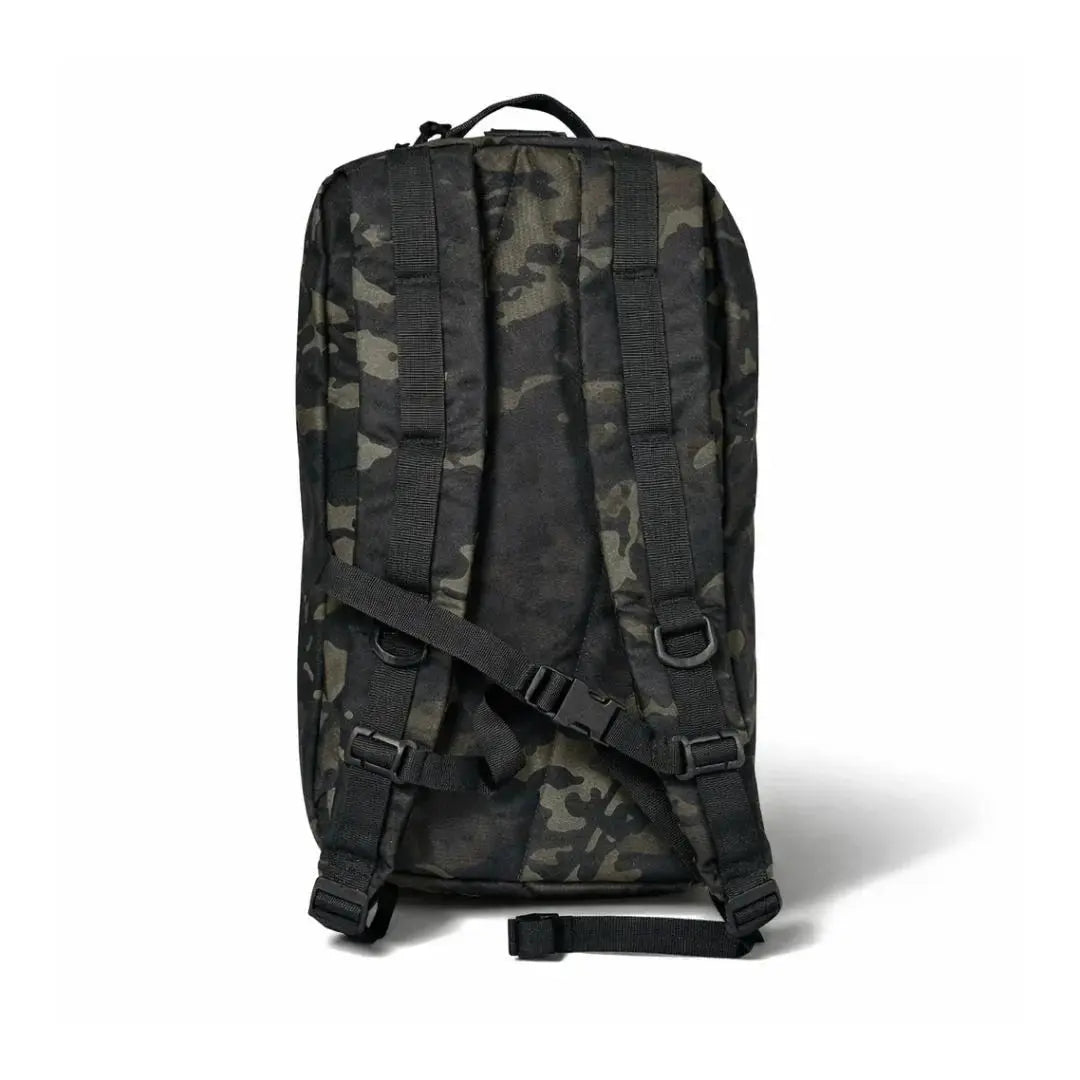 12 Hour Plus Backpack 500D by Recycled Firefighter, handmade leather goods detail photo 3