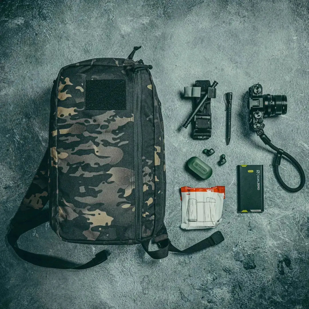 12 Hour Plus Backpack 500D by Recycled Firefighter, handmade leather goods detail photo 6
