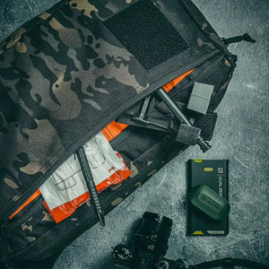 12 Hour Plus Backpack 500D by Recycled Firefighter, handmade leather goods detail photo 8