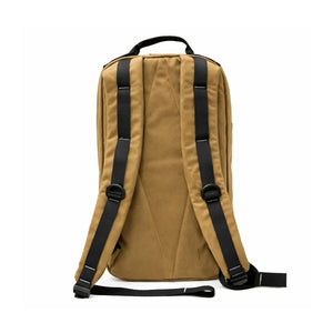 12 Hour Plus Backpack by Recycled Firefighter, handmade leather goods detail photo 6