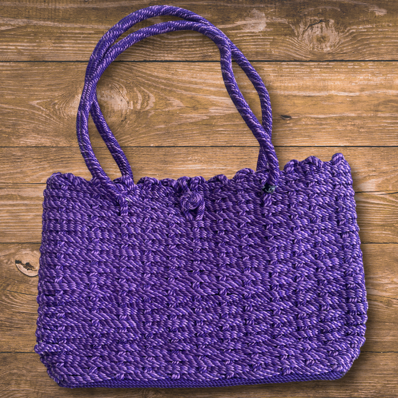 Travel Bag handwoven rope bag by Nomadic State of Mind, view 29