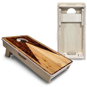 Wooden Triangle - Mini or Vacation Size Cornhole Boards by Cornhole Solutions, custom cornhole board detail photo 5