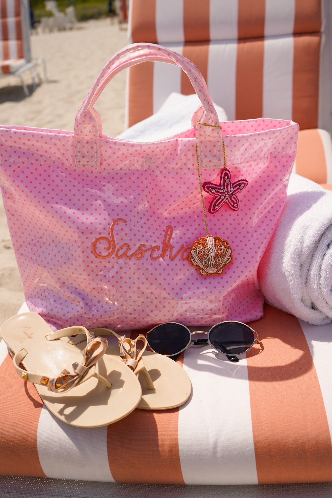 Cabana Clear Coat Tote