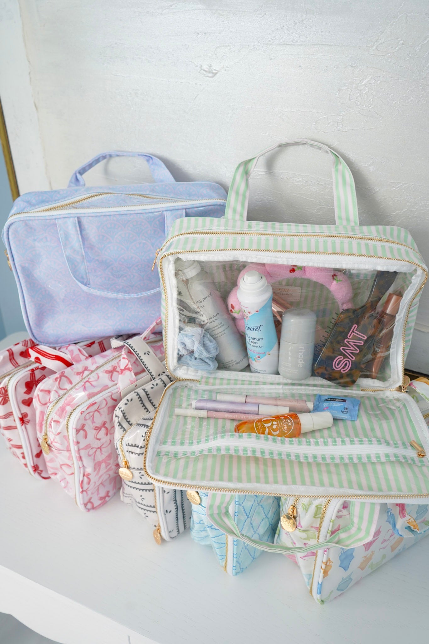 Clear Coat Toiletry Case by KenzKustomz, natural skincare detail photo 15