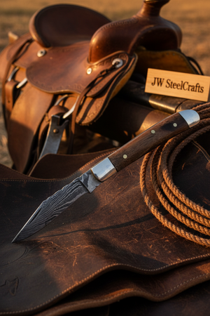 Rosewood Folding Knife product detail, view 4