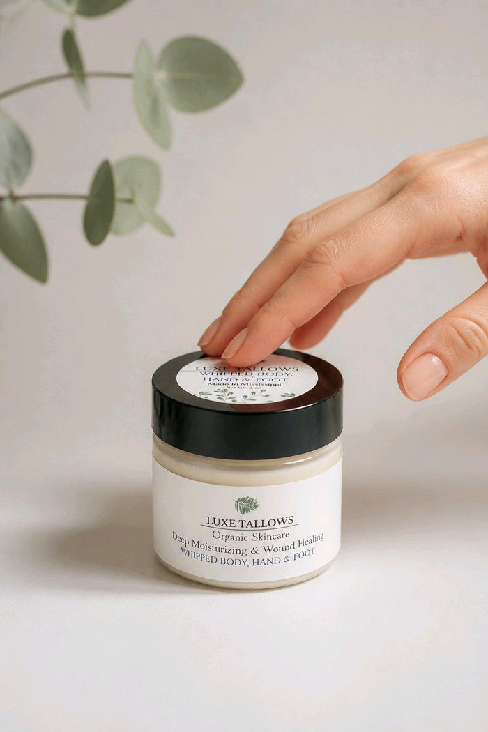 Luxe Tallows Unscented Whipped Tallow Moisturizer | 2 oz
