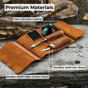 2-Piece Wood Carving Set