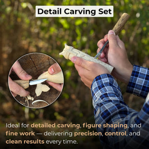 2-Piece Wood Carving Set