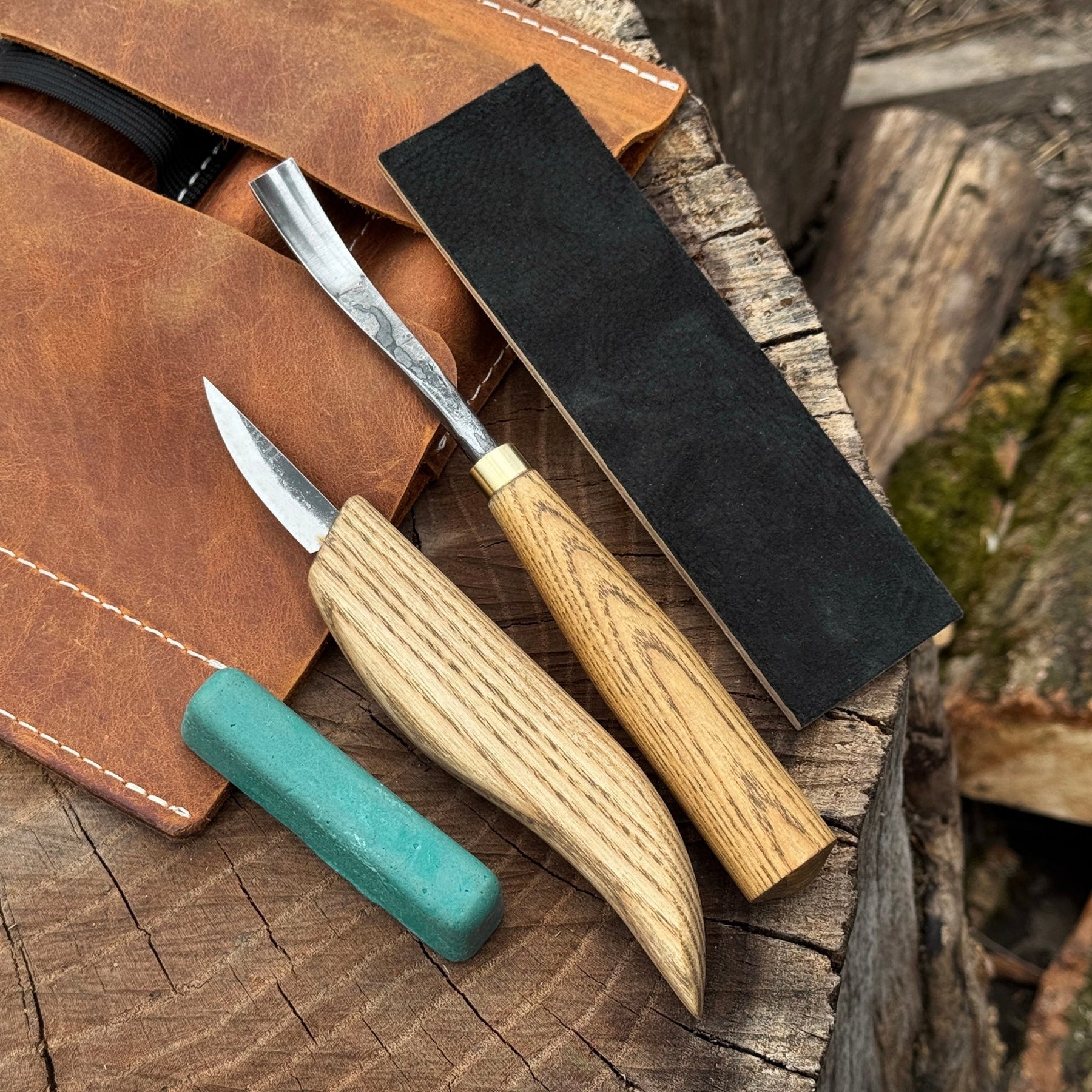 2-Piece Wood Carving Set