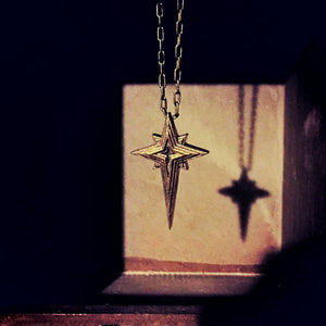 FAITH Star Cross Necklace - Bronze by Forged By Fire — view 2 of 4