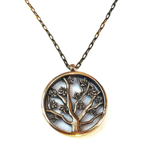 Tree of LIFE Necklace - Bronze Christian necklace by Forged By Fire
