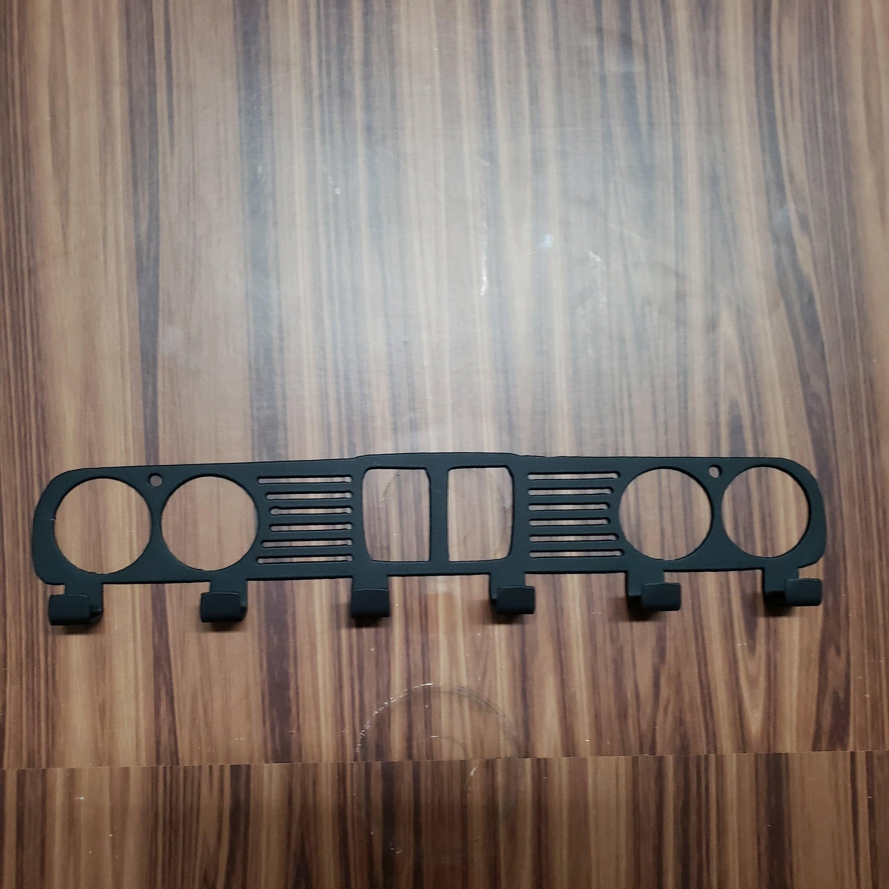 BMW E30 Grill coat Rack – Steel Wall Mounted Coat and Hat Hanger – 20" Classic Euro Car Organizer