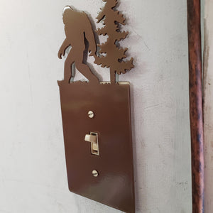sasquatch light switch cover