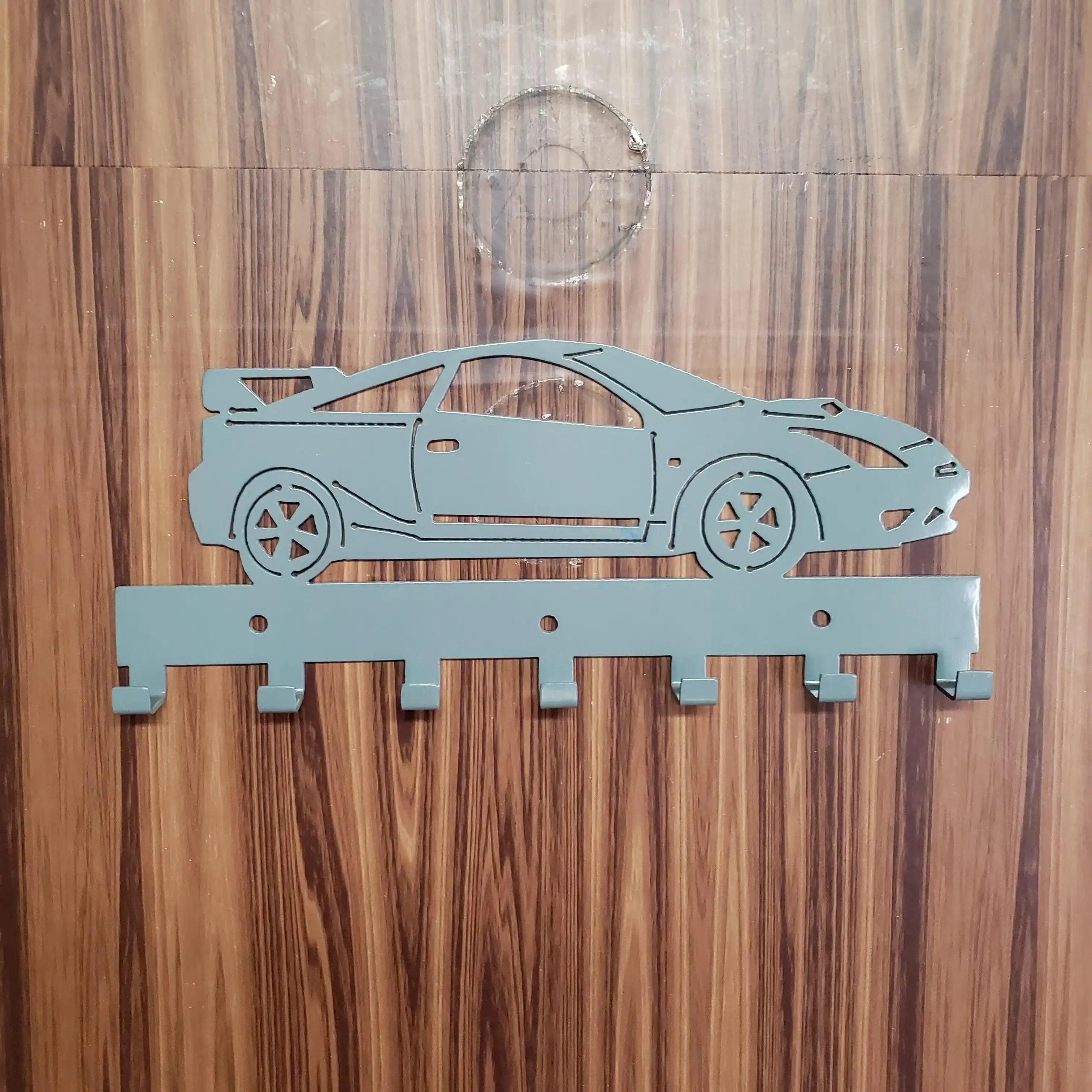 Toyota Celica Key Hanger – Steel Wall Mounted Key Rack – T230 Coupe Key Hook – 12"x6" Import Car Garage Decor