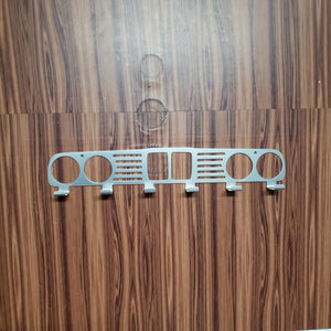 BMW E30 Grill Keychain Rack – Steel Wall Mounted Classic Euro Organizer