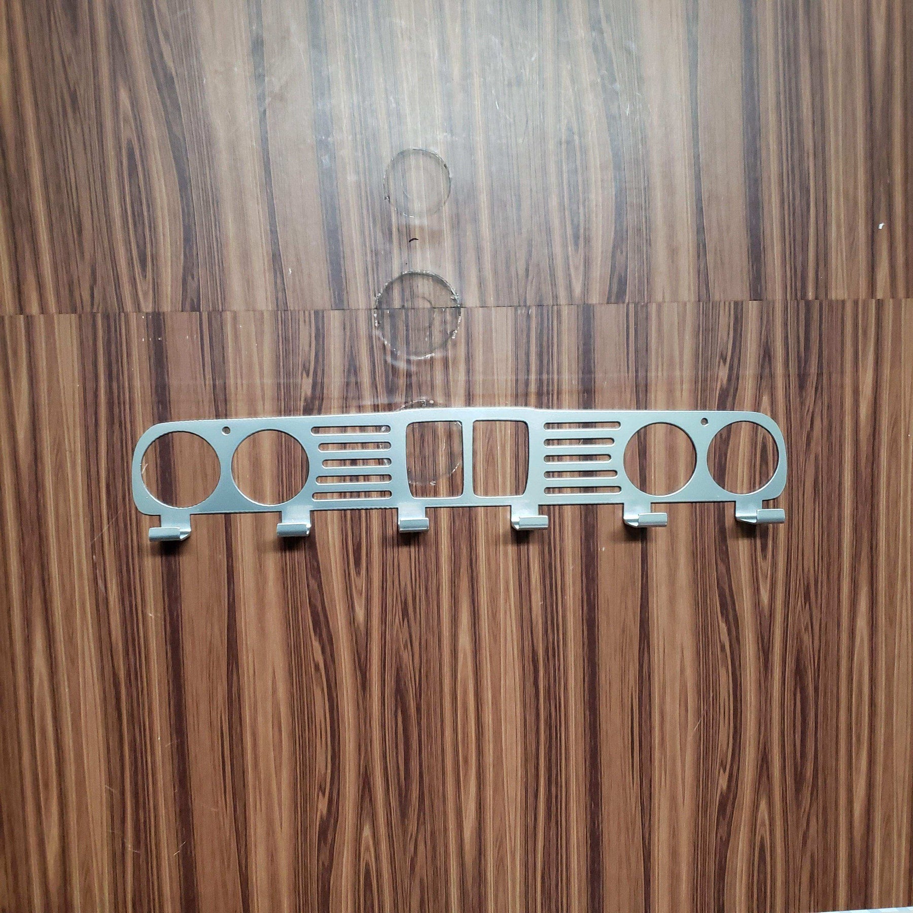 BMW E30 Grill Keychain Rack – Steel Wall Mounted Classic Euro Organizer detail view by Martin Metalwork LLC