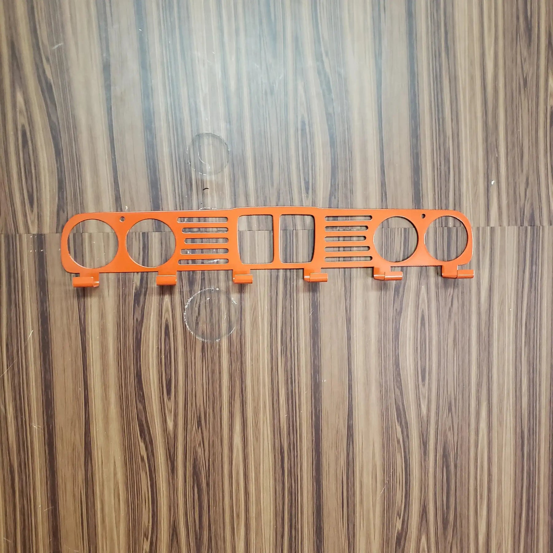 BMW E30 Grill Keychain Rack – Steel Wall Mounted Classic Euro Organizer detail view by Martin Metalwork LLC